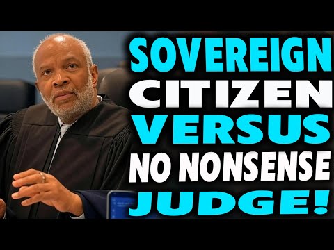 HE’S BACK! Sovereign Citizen SHUT DOWN By SAVAGE Judge In EPIC Courtroom Clash!