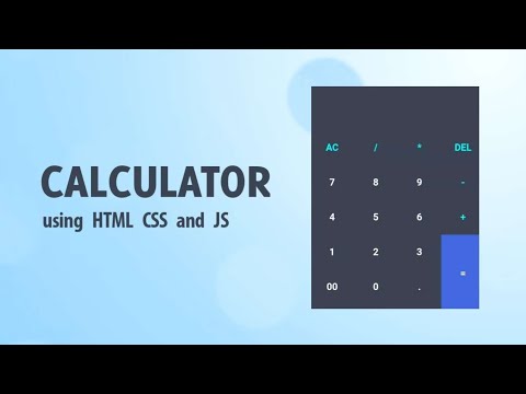 How To Make Calculator Using HTML CSS & JavaScript on Mobile