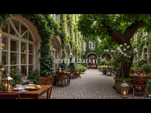 Tranquil Garden Morning | Jazz Café Vibes to Soothe Your Soul
