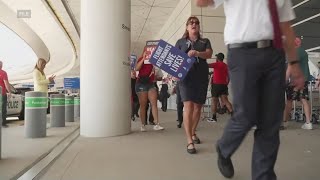 American Airlines flight attendants will protest CEO Robert Isom today, calling for his ouster