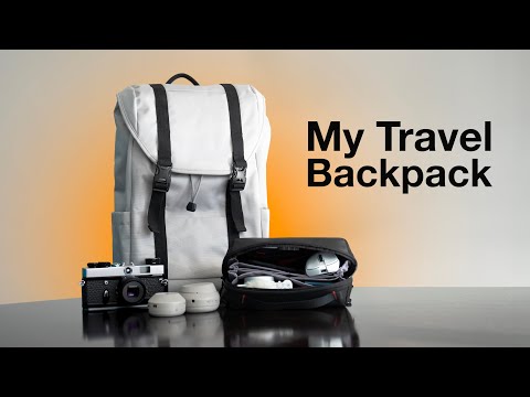My Travel Bag & Tech Essentials. Tomtoc VintPack