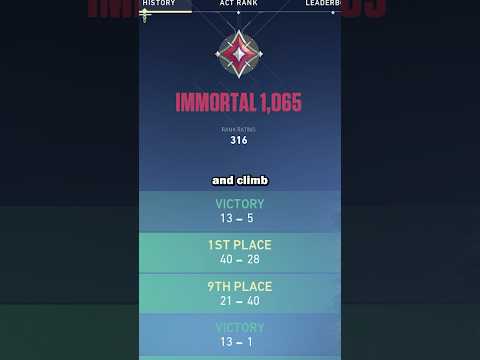 How To Climb In Valorant | Graphics Guide | #fps #valorant #graphics