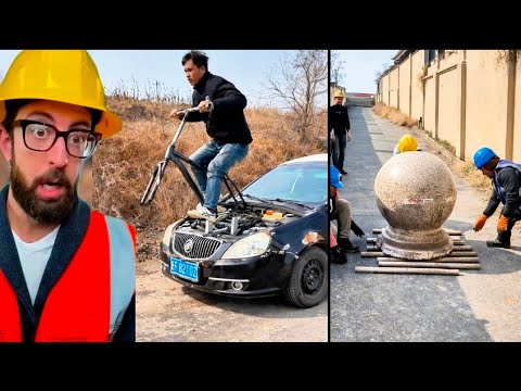 It's unbelievable how workers operate; it's quite surprising.