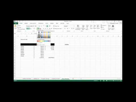 Lesson 23 Formatting cells
