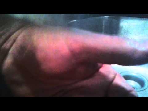 Dumbass shoots himself with a nail gun.