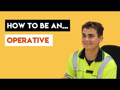 How to be a Highways Operative