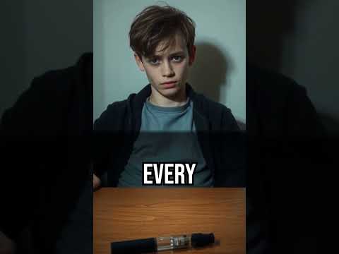 What Happens to Your Brain 60 Seconds After Vaping? 🧠⚠️ #VapeTrap #Shorts