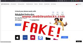 mobileunlocks.com fake website scam
