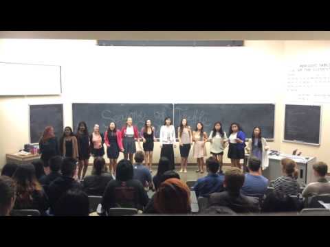 The Treble Singers @ UCSD- Faded/Hideaway/Roses/Love Yourself Mashup