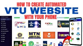 The FASTEST Way to Create an Automated VTU Website in 2024