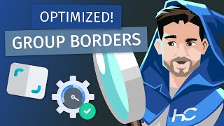 ZERO Performance Cost Grouped Object Borders!