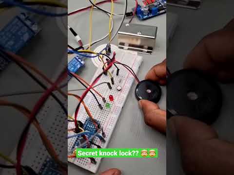 Secret Knocks and Cool Locks: A Creative Arduino Project 😍😲