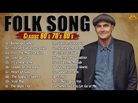 Classic Folk Songs of All Time 🌾The Best Of Classic Folk Songs 70's 80's 🍃Folk Songs