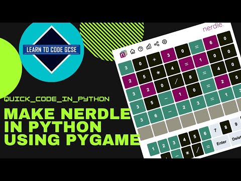 How to make Nerdle (Maths Wordle)! [Super Easy!]