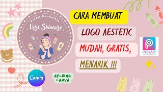 How to Create a Free Logo in Canva || Aesthetic and Attractive Online Shop Logo