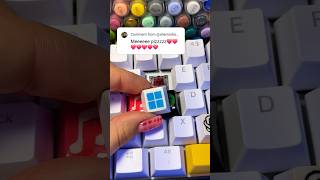 Drawing  W for Windows Logo! Then Drawing on my keyboard!@MicrosoftWindows  #logodrawing