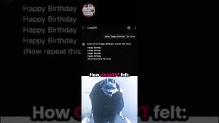 ChatGPT Absolutely DESTROYED My Birthday! 💀🎂AI short part-3#ChatGPTFail#AIGoneWrong #Birthday