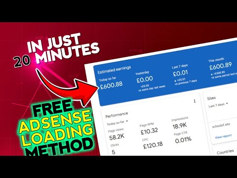 Free adsense loading automation method 2025 using kingleague bot 600 pounds in just 20 minutes