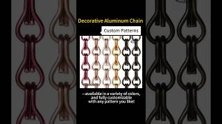 Free Samples! Decorative Aluminum Chain Curtain for Unique Spaces#wiremesh #decorativemesh