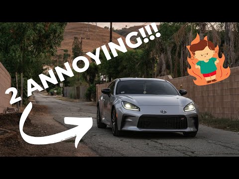 Getting Rid of Annoying Things in the GR86 and the AWE Exhaust Comes Alive!