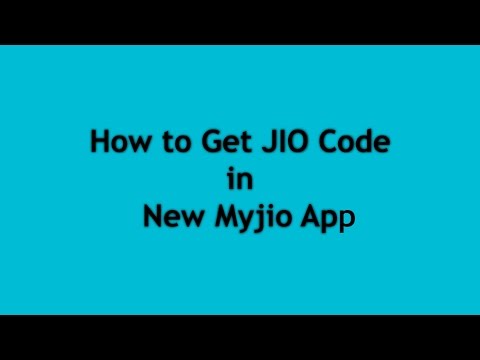 How to Get JIO Code in New Myjio App October 2016 ~ soft4user