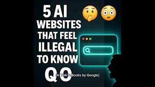 5 AI TOOLS THAT FEELS ILLEGAL TO KNOW IN 2025 #aitools #futuretools #nextgenai #nextgentools #2025