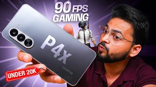 Realme P4x 5g First Look 🤩 | 90 FPS BGMI + 7000mAh 🔋| Dimensity 7400 ⚡
