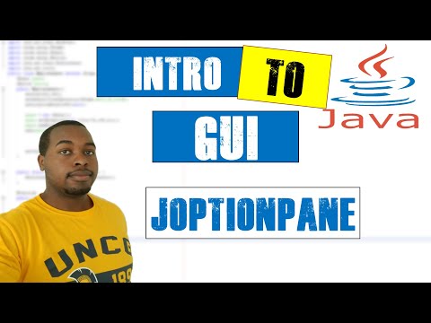 How To: JOptionPane | intro to GUI in Java (Part 13)