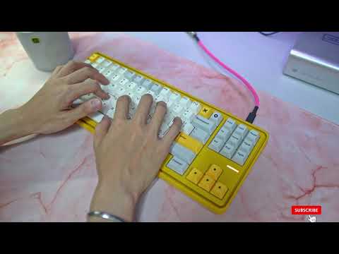 NovelKeys Cream Switches Typing Sounds ASMR[Volt 80]