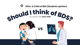 Do you know about BDS? You will be reason behind SMILE:-) PROs & CONs of BDS #BDSDETAILS