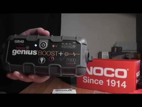 Noco Genius Boost GB40 unboxing