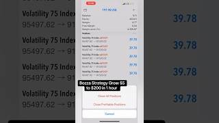 How to Grow a $5 Forex Account | Volatility 75 Small Account Trading Strategy