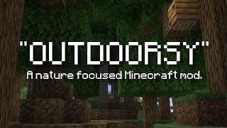 OUTDOORSY - Worth the HYPE Minecraft Worldgen Mod (Out Now!)