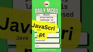 Which programming language is primarily used for web development? Daily MCQS #ppscmcqs #solvedmcqs