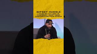 #nipseyhussle I trust my gut and I’m confident I don’t need confirmation from others.🎥 @nessaonair