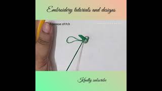 Japanese stitch #shorts #ytshorts #1minutetutorial #japanesestitch  #stemstitch