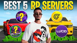 Top 5 BEST GTA 5 RP Servers in 2025
