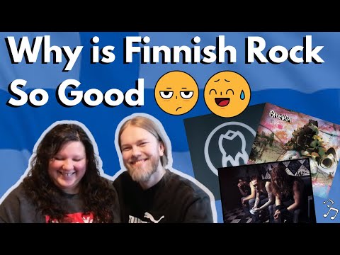 My American Wife Reacts to Finnish Rock and Metal Songs