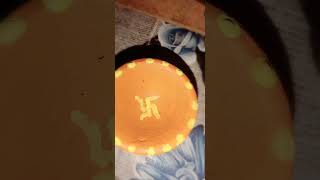 Painting on smallest diya 🪔 for diwali  #lastminutediy