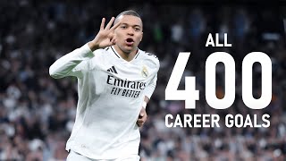 Kylian Mbappe all 400 career goals  -  1080p60