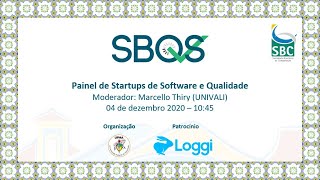 [SBQS 2020] Painel de Startups de Software e Qualidade