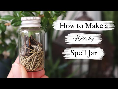 How to Make a Witchy Spell Jar 🔮 4 Simple DIY Steps
