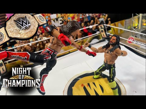 Seth Rollins VS Aj Styles for the world heavyweight title, NIGHT OF CHAMPIONS prediction match!