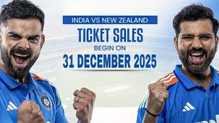 IND vs NZ Indore Holkar 3rd ODI Ticket 🔴LIVE BOOK NOW