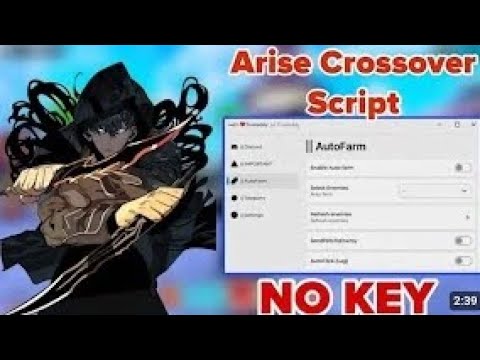 Arise Crossover Roblox Script | Auto farm, Auto Attack and more | Roblox Executor Mobile.