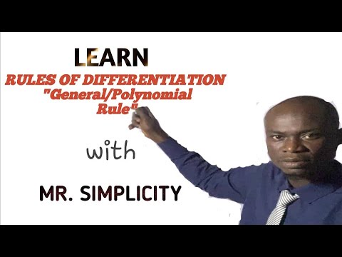 Rules of differentiation (part 1) | #calculus #differentiation #easyway #simpleway 