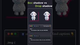 How to use box-shadow vs drop-shadow #css #howto