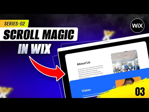 How to Create Sticky Scroll Effect in Wix Studio | Wix Studio Scroll Animation Tutorial