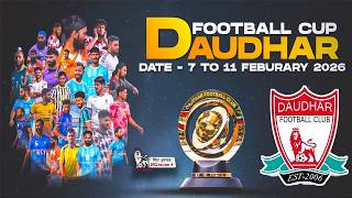 [LIVE] Daudhar (Moga) Football Tournament (08 Feb 2026)