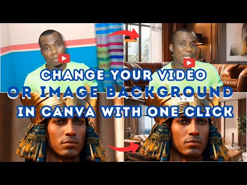 HOW TO REMOVE BACKGROUND IN CANVA